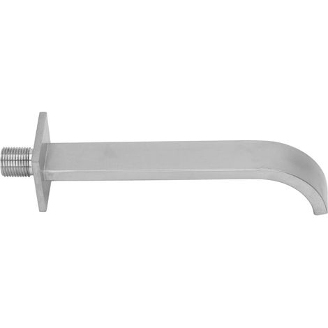 Robinet mural, DN15, inox, pour évier mural et salle de bain (1/5)