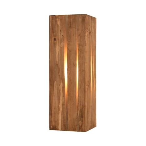 Applique murale déco bois clair KARUNI Trio 1xE14 10W (1/3)