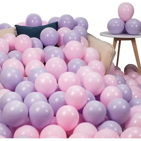 Ballons macarons, Ballons pastel colorés, Ballons en latex colorés, Ballons macarons pour fêtes, Ballons décoratifs, Anniversaire, Mariage, Fiançailles, Baby shower (1/5)