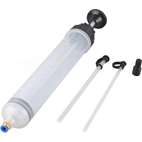 Pompe d'extraction d'huile manuelle de 500 ml pour vidange et remplissage de fluides, pour VTT, bateaux et applications agricoles. (1/4)