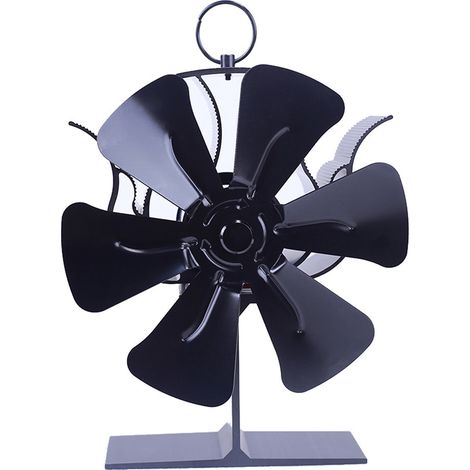 Fireplace fan, wood-burning stove fan, quiet design, suitable for eco-friendly heat circulation at home - 21CM×13CM×16CM (1/4)