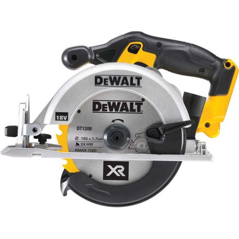 Scie circulaire sans-fil 18V XR Ø165 mm (Produit seul) - DEWALT DCS391N-XJ (1/3)