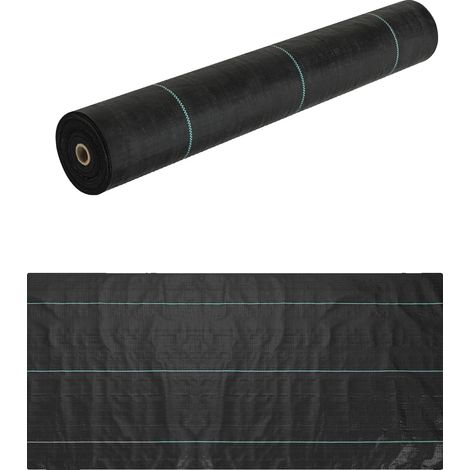 Barrière de désherbage, lourde, résistante aux UV, 4x300ft 3.2Oz (1/2)