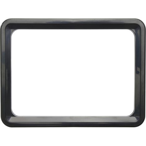 PrimeMatik - Cadre pour les signes, le marquage et des affiches, de couleur noir A6 taille 150x110mm (1/4)