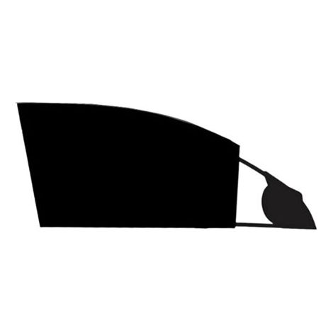 Rideaux d'ombrage de voiture, ombrage de fenêtre rideau d'ombrage de voiture, fenêtre frontale haute, semi - ouverte (1/4)