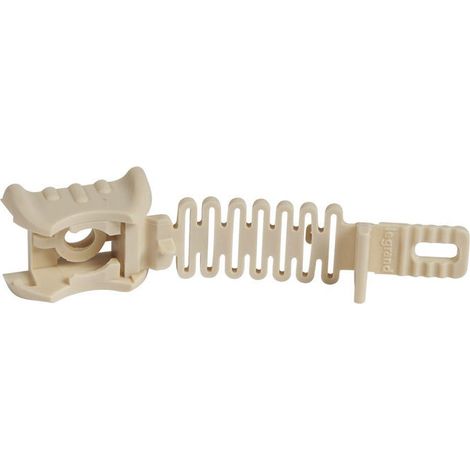 Legrand – Clipsotube extensible Ø16mm ou Ø20mm sable RAL1015 – Accessoire pour conduits rigides IRL – Pour tube IRL – Vendu à l'unité