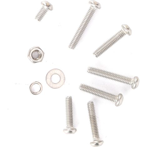 600 Pièces Kit de Fixation Inox 304, Boulons Hexagonaux, Écrous et Rondelles pour Bricolage (1/5)