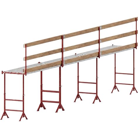 Ponteggio telescopico 1.20 a 2.20m - Lunghezza 9.00m - KITTR12/21EPX9M