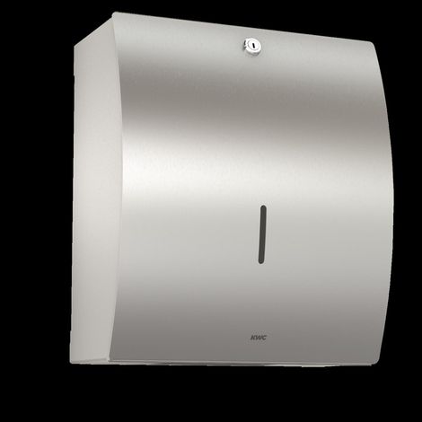 KWC Wc-großrollenhalter, STRATOS, Edst, Aufputz, 304x355x170 mm, Rolle 295 mm (1/2)