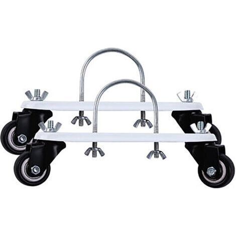 Roulette De Radiateur Remplie D'huile 2 Pièces Chauffage Électrique Mobile Base Universelle Facile À Installer Roulette De Chauffage Remplie D'huile avec (1/4)