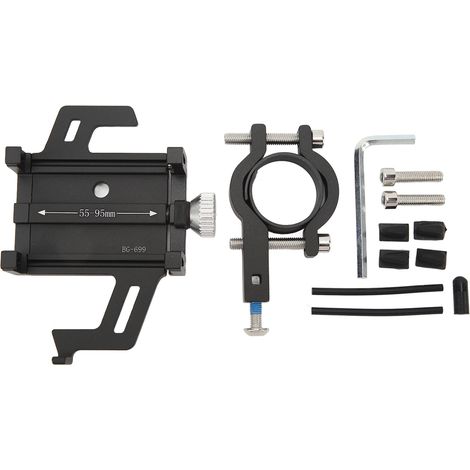 Support téléphone moto en alliage d'aluminium étanche antichoc pour smartphone (1/5)