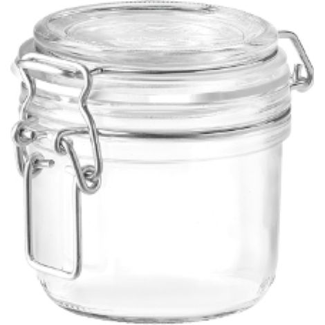 SET 6 BARATTOLI BORMIOLI FIDO VASO ERMETICO 200 CC
