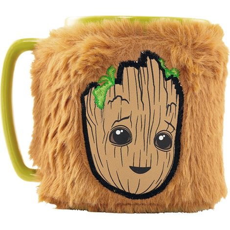 Groot Mug with Teddy Bear Cover, 440ml Capacity (1/5)