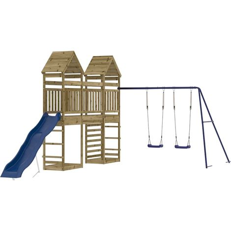 Outdoor Playset Impregnated Wood Pine vidaXL