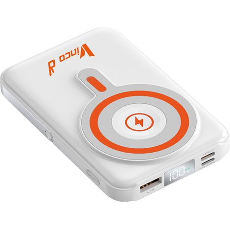 Batteria Portatile 10000 Mah Vinco Power Bank con Magsafe