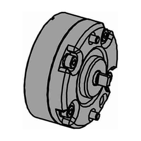 Gusseisenpumpe Lt. 1,5 Mit Integriertem Abstandshalter Hp Faac 630006 Ersatzteilgarantie