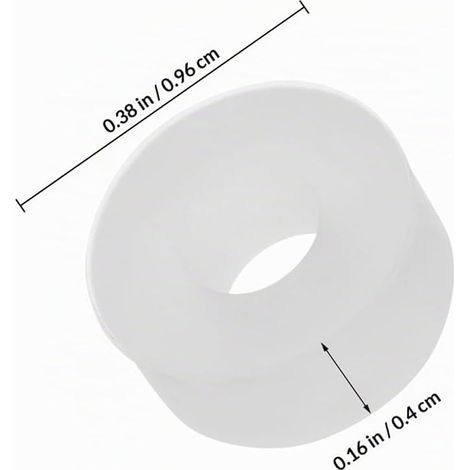 Anneau D'Étanchéité Du Compresseur D'Air Joint Embout De Gonfleur Pour Mandrin De Gonflage Adaptateur De Joint D'Air Pour Pneus Voiture Vélo Anneaux De Natation (1/4)