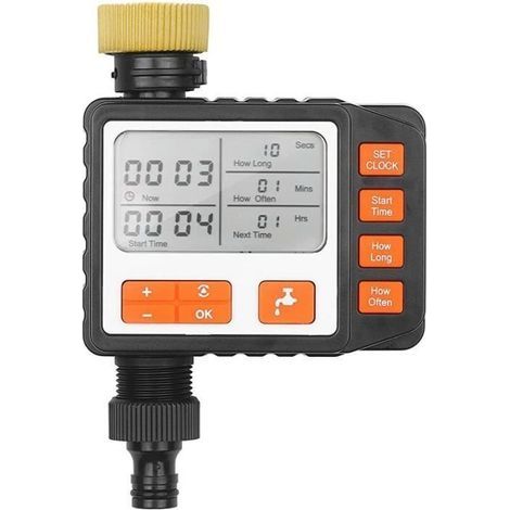 Select Irrigation Timer - Automatic and fast watering, flexible thanks to 3 programs, manual watering function (1/4)