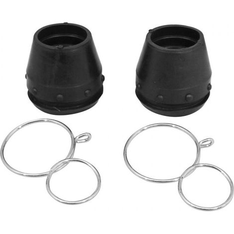 Paar Staubschutzkappen für Mopedgabel mbk 51 Ø28/35mm neu (1/2)