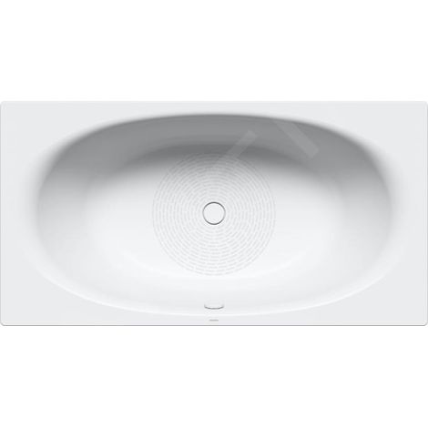 Baignoire Ellipso Duo 190 x 100 cm, antidérapante, blanche (1/4)