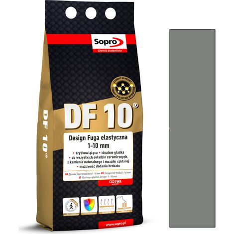 Joint Sopro DF10 gris pierre 22 2kg 1062A (1/5)