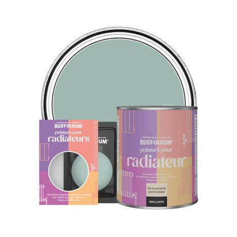 Peinture pour Radiateur, Finition Brillante - Bleu littoral (1/3)