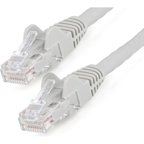 Startech CAT6 LSZH câble ethernet gris 15 mètres (1/3)