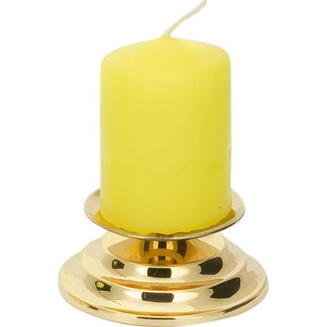 Goldfarbener Kerzenständer 2,8 cm