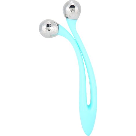 Rouleau de massage visage 3D en forme de V avec double bille pour lifting cutané et soin beauté (1/5)