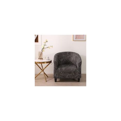 Copripoltrona elasticizzato, coprisedia stampato rimovibile e lavabile, copridivano moderno, copripoltrona per bancone bar, soggiorno, sala da pranzo, reception, ufficio (1)