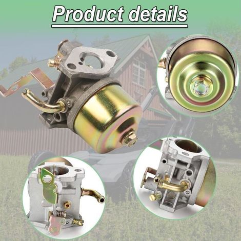 227-62450-10 Carburateur de Tondeuse à Gazon pour Robin EY20 EY15 DET180 pour Wisconsin WI-185 Groupe électrogène Remplace 228-62451-10 Carburateur de soufflerie avec Joints Bougie d'allumage (1/3)