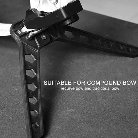 Support pliable et portable pour arc à poulies, support de tir à l'arc sur cible. (1/5)