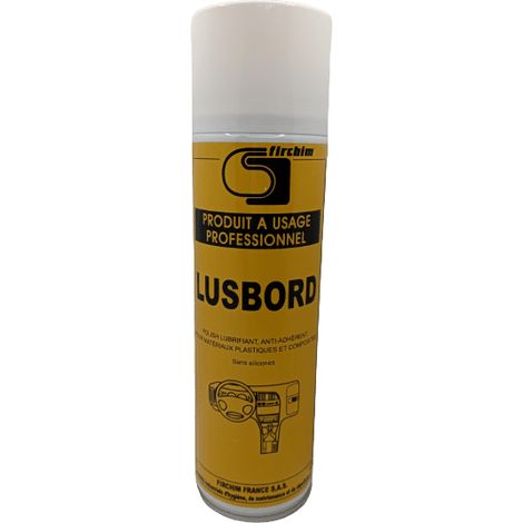 FIRCHIM   LUSBORD Polish anti adhErent sans silicone pour plastique 500ml (1/2)