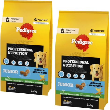 Nutrici贸n profesional para aves de corral Pedigree Junior 12 kg (1/4)