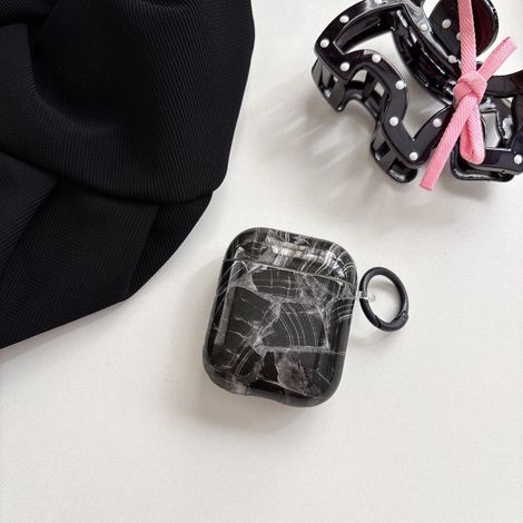 (4) AirPods Pro 2) Étui de protection pour écouteurs, étui souple avec boucle (1/5)