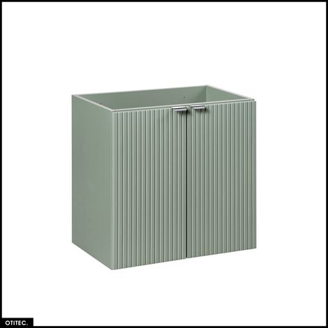 Meuble sous vasque - 60 cm - 2 portes - ROSEAU (1/5)