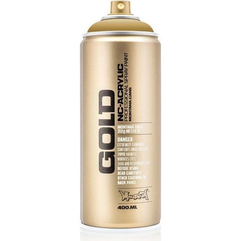 Bombe de peinture - Gold - Acrylique - Sand - CL8300 - 400ml - Montana Cans