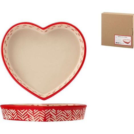 Pirofila Cuore in ceramica