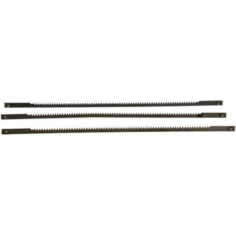 Lame de scie sauteuse 12 pièces, scie alternative en acier au carbone 18 dents pour la coupe du bois et du métal (1/5)