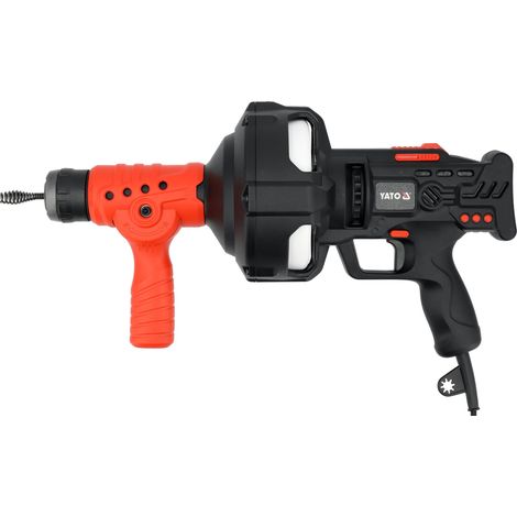 Elektrische Rohrreinigungsmaschine 260 W, 7m Rohrreinigungsspirale (1/5)