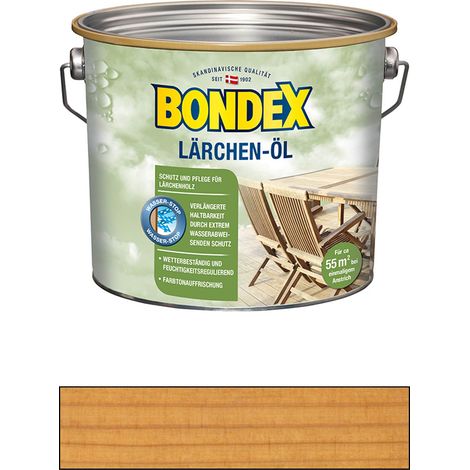 Bondex Lärchen Öl 2,5 l, lärche Lärchenöl Holzpflege Holzschutz (1/2)