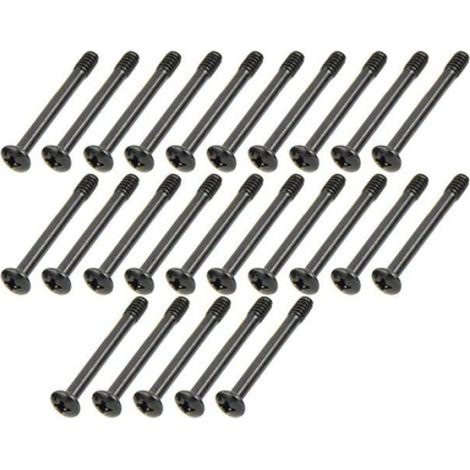 25Pcs Vis Tte Ronde Allonge 6-32X30Mm pour Botier PC Refroidisseur Carte Vido DIY (1/4)