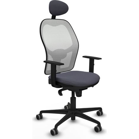 Sedia Ufficio con Poggiatesta Jorquera Piqueras y Crespo 1D036G1 Grigio scuro (1/5)