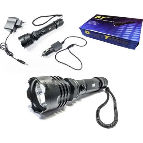 LINTERNA RECARGABLE 5W ALUMINIO - JS CORP.