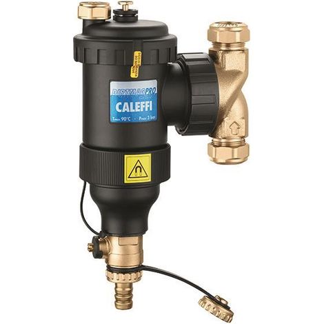 Caleffi DIRTMAGPRO® - Séparateur de boue de 28 mm avec double aimant (1/2)