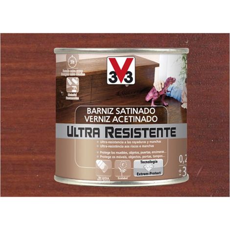 Barniz interior al agua ultra resistente satinado 250 ml cao
