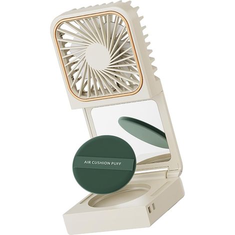 Ventilateur rechargeable par USB petit portatif silencieux (1/4)