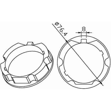 Tubo ZF 80X1Mm CAME 001YK6106
