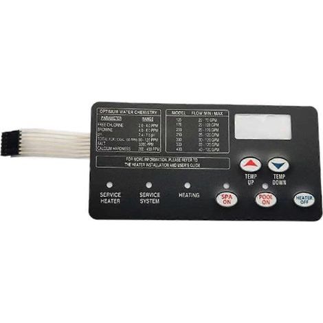 Membrane de remplacement Pentair 472610Z pour système électrique de chauffage de piscine et spa MasterTemp (1/5)