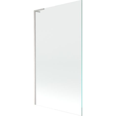 Mexen Next L Duschwand 1-flügelig 100 x 150 cm, transparent, gebürsteter Nickel - 895-100-000-03-00-97 (1/5)